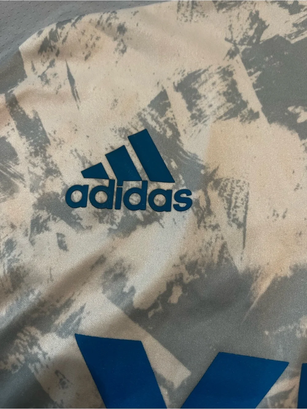 Adidas Austin FC Primeblue YETI Gray Soccer Jersey Men’s Medium MLS